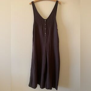 Elegant Brown Jumpsuit